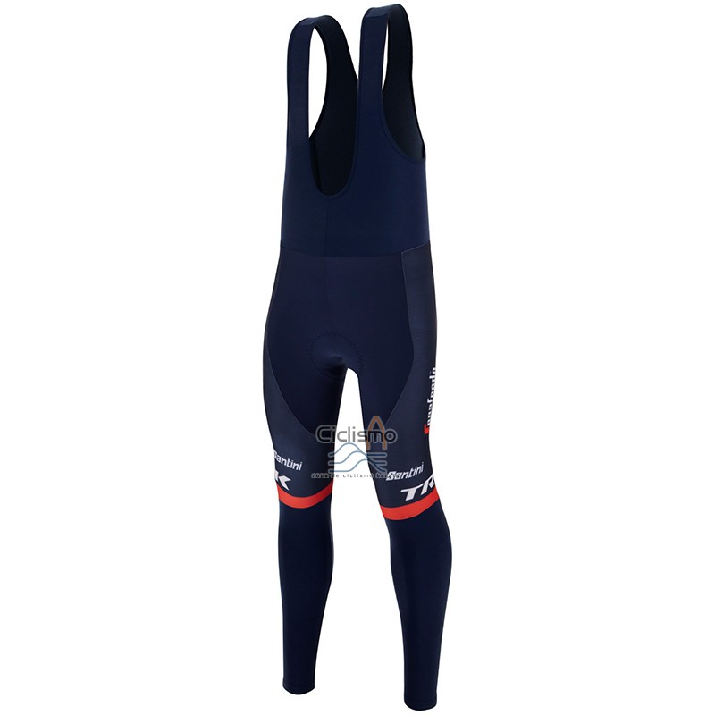 Trek Segafrojoo Ropa Ciclismo Culotte Largo 2023 Hombre Mangas Largas Blanco